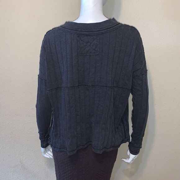 Free People In The Mix Knit Top Size Small - Picture 6 of 12